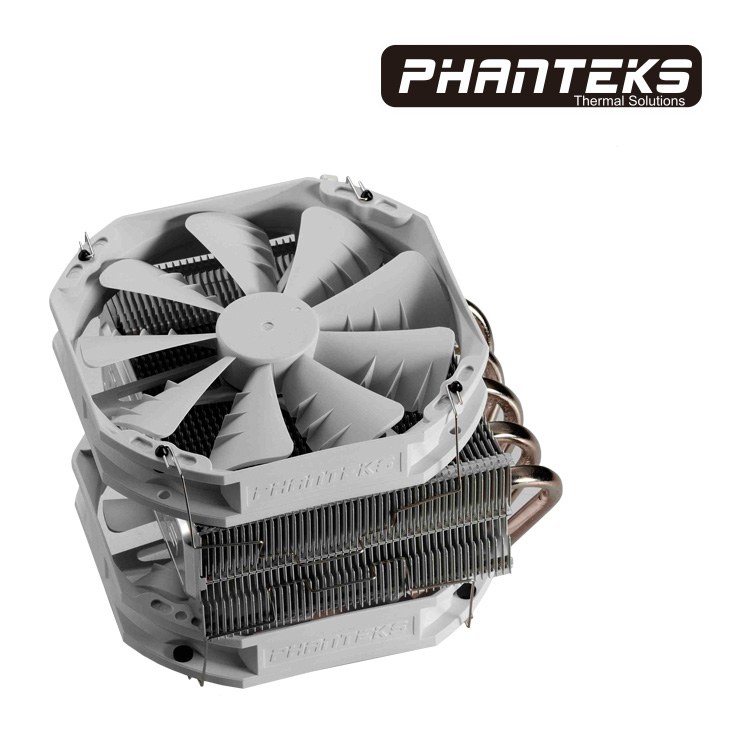 Cooler Cpu Phanteks Tc14 Low Profile Blanco 2x14cm